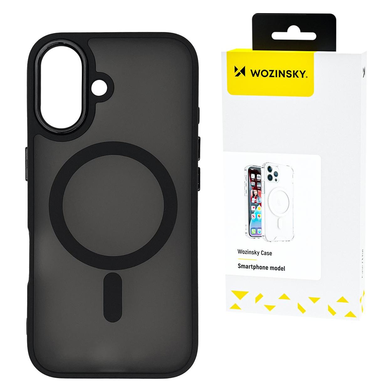 Wozinsky Fashion Case MagSafe for Samsung Galaxy S25+ - black (Samsung Galaxy S25+) (5907769370052)