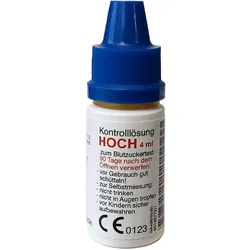 Gluco-Test Duo Kontrolllösung Hoch 4 ML
