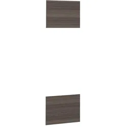 Vicco Küchenfront R-Line, Edelgrau, 59.6 x 88.4 cm Möbelfront für den Mikrowellenumbauschrank, Küchen Organizer, Grau