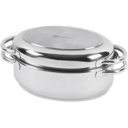 Schulte-Ufer Multibräter, Pfanne + Kochtopf, Silber