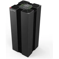 AirExchange 750-T Zwart Luchtreiniger 120m HEPA H14 filter, Carbon, ionisator en UV-C lamp Beschermt met >, Luftreiniger, Schwarz