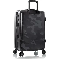 Heys Black Camo Fashion Spinner -matkalaukku, Koffer, Schwarz