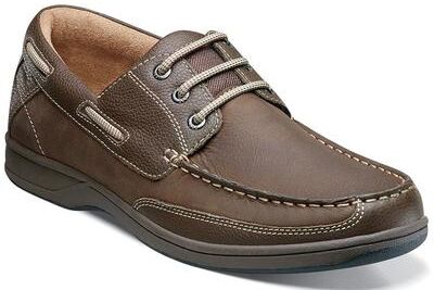 Florsheim Lakeside Moc Toe Oxford Shoes - Mens 12 Brown Oxford Medium