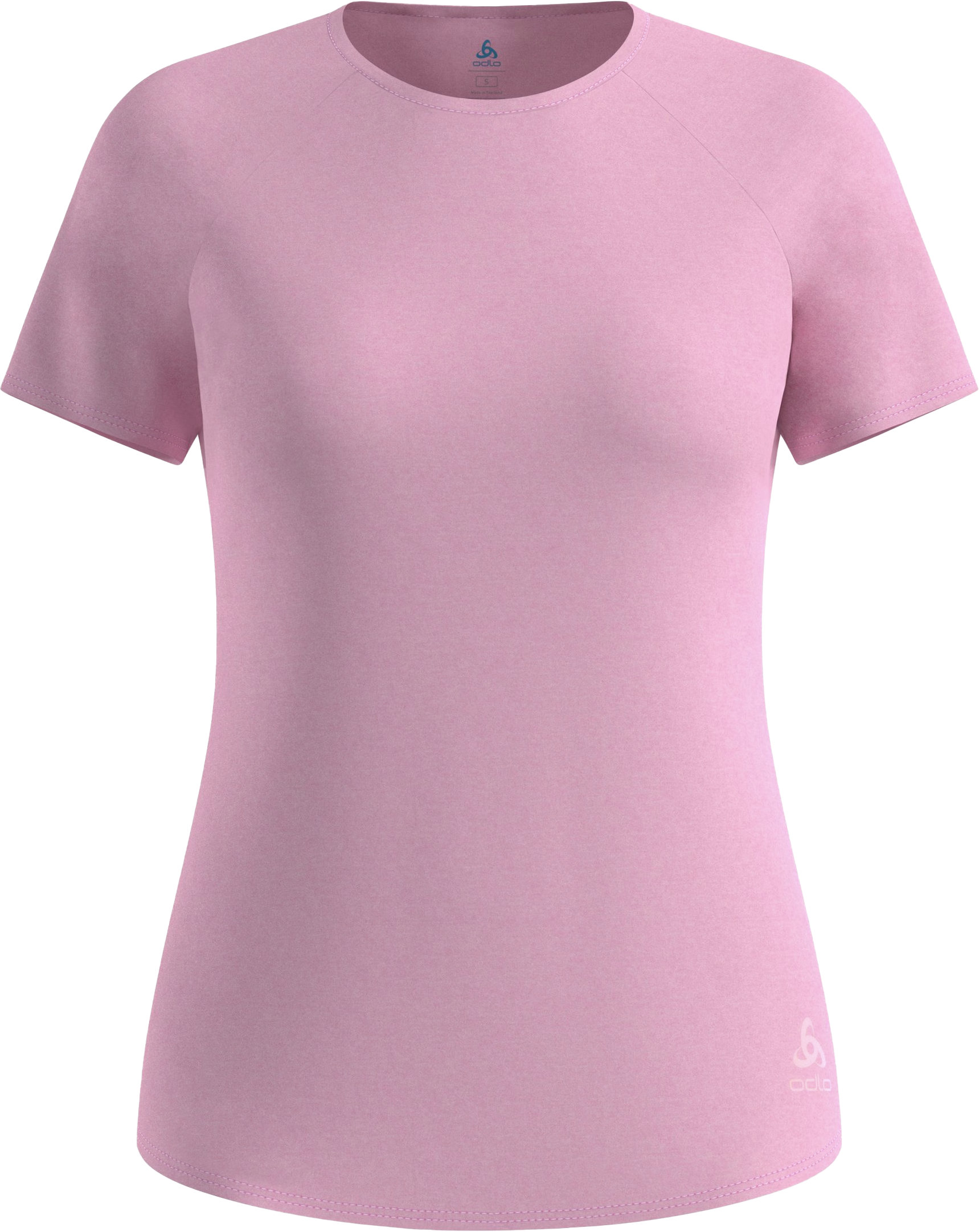 Odlo Women's T-Shirt Crew Neck S/S Essential 365 Hyper Pink Melange S