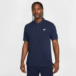 NIKE Club Poloshirt Herren 451 - obsidian/white L