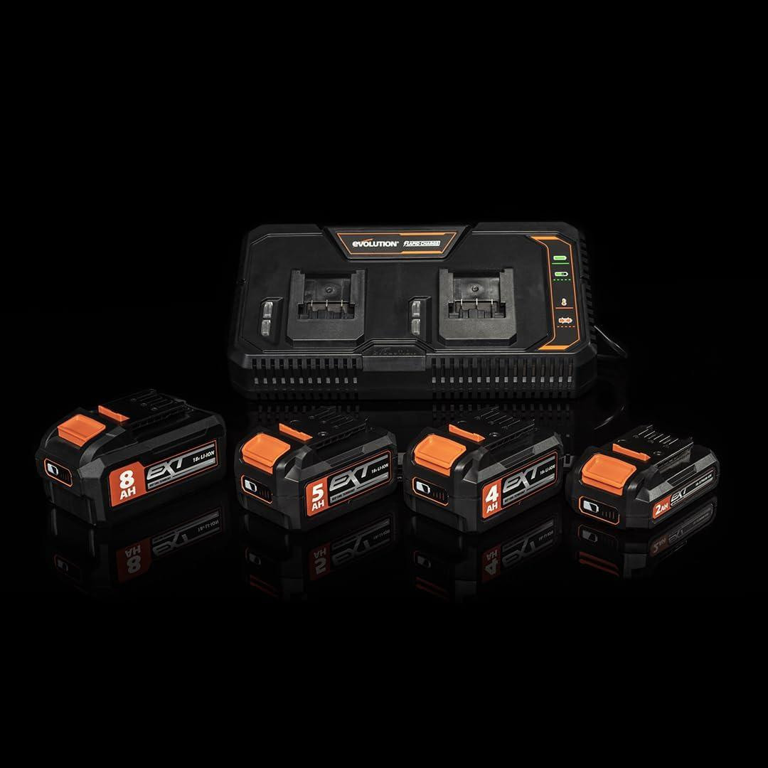 Selius 18V Batterij Oplader – Dual Snellader voor Lithium-Ion met Keep Cool Technologie