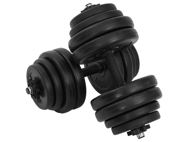 vidaXL Kurzhanteln 2x15 kg