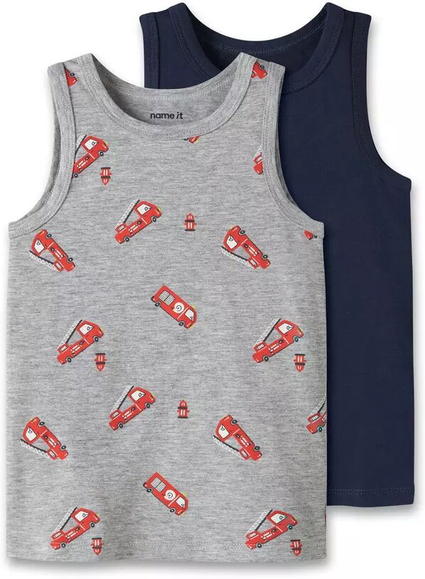Name It - Tank Top, 98, Grau Melange