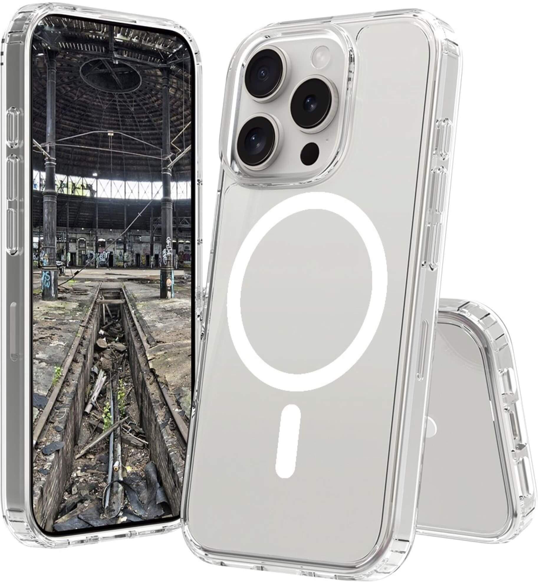 JT Berlin BackCase Pankow Clear MagSafe Apple iPhone 16 Pro transparent 11092