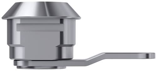 Basi 9000-1332 Hebelschloss Silber