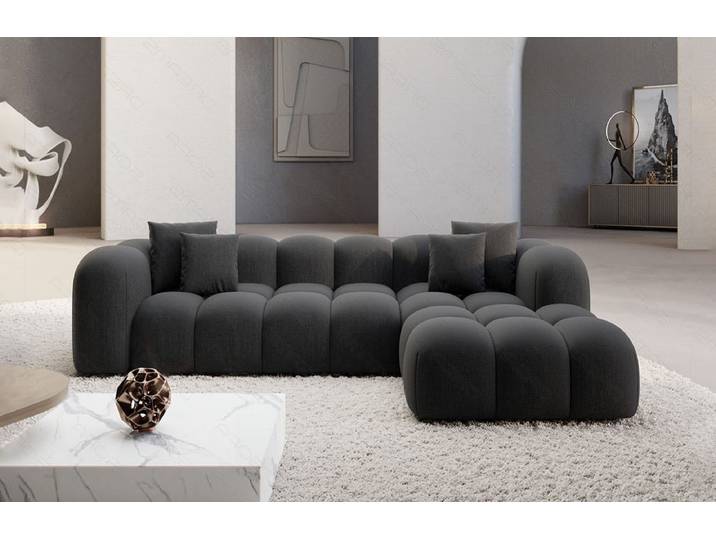 Stoff Ecksofa Formentera L-Form