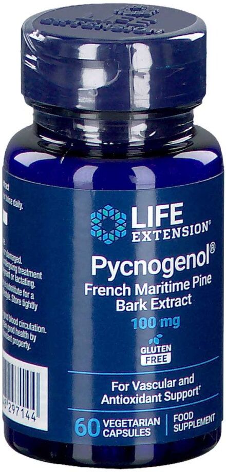 Life Extension Pycnogenol 100 Mg Kapseln
