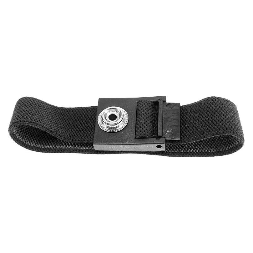 Safeguard ESD-Armband, 10mm Druckknopf, schwarz (Statikschutz) (SG-AB-10DK-SCH-220MM)