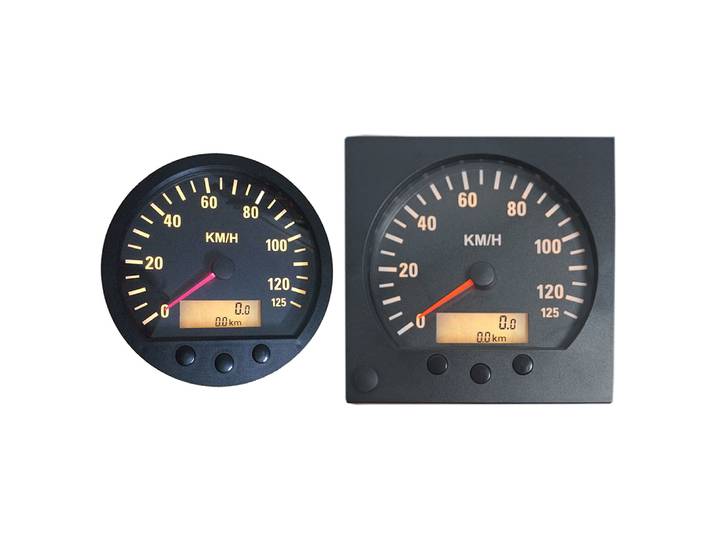 Compteur de vitesse et d’odomètre ELING, diamètre de 140 mm, plage d’affichage de la vitesse de 0 à 125 km/h, avec rétroéclairage, pour camion et minivan, 9-36 V.