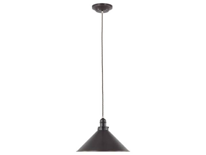 Hängeleuchte Deckenlampe Pendelleuchte Stahl Bronze D 37 cm Esszimmerlampe
