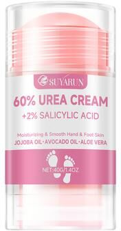 Handpicked Choices Urea Foot Cream Stick Cracked Heel Repair Deep Hydration Foot Moisturizer 40g Pink