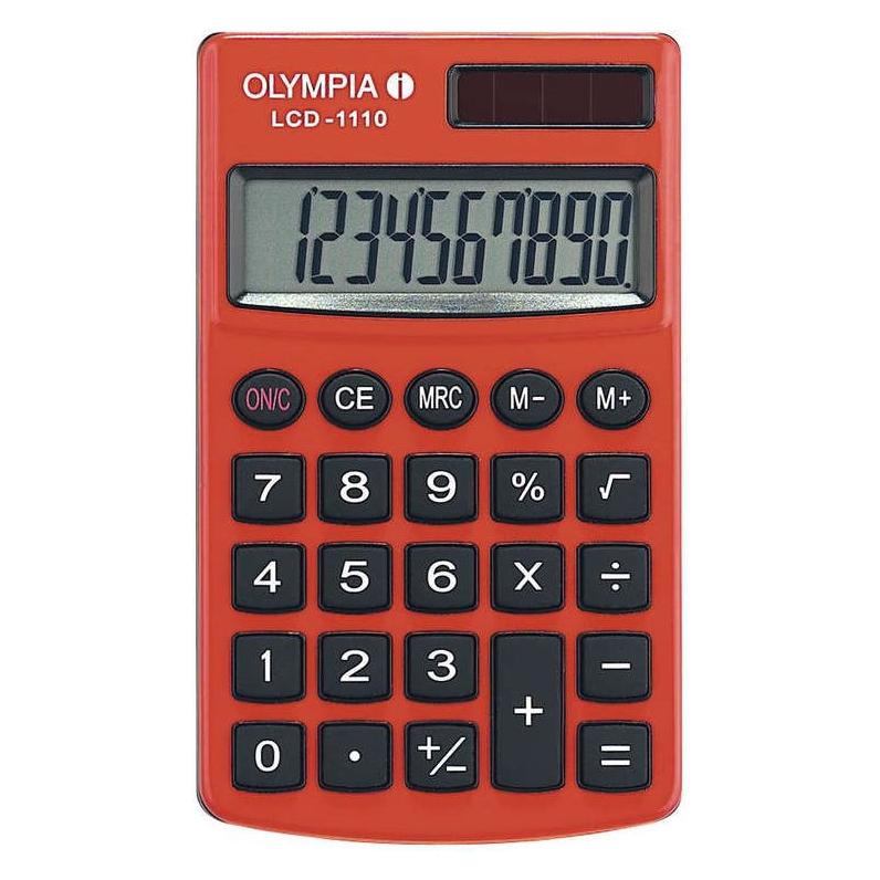 Olympia Taschenrechner Modell LCD 1110 (Batteriebetrieb) (941901002)