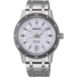 Seiko SRPL73J1 Presage Style 60's Herren-Uhr Automatik Hellblau