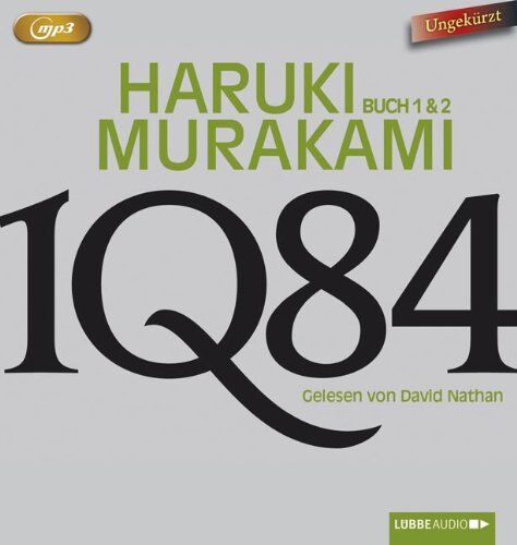 Haruki Murakami - 1Q84: Buch 1 & 2. Ungekürzt. - Preis vom 05.10.2026 03:47:11 h