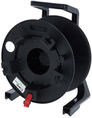 Adam Hall 70225 Professional Cable Drum noir