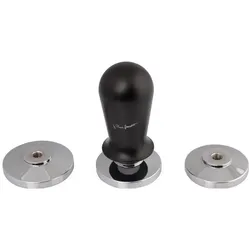 Lamart Tamper Kaffee Tamper Kaffe / 3 Stück / schwarz, Zubehör Kaffeemaschinen, Schwarz