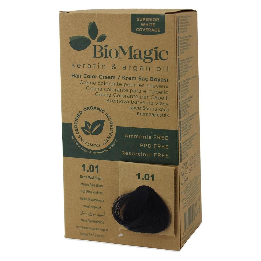 Bio Magic Natürliches Bio-Haarfärbemittel mit Keratin und Arganöl angereichert - 60 ml (53207810)