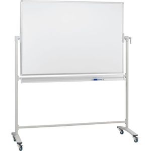 Franken Stativdrehtafel ST205, 120 x 220 cm Whiteboard mit Ständer, emailliert