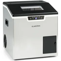 Klarstein Icefestival Cube Eiswürfelbereiter 195W 1,9l 20kg/24h Edelstahl