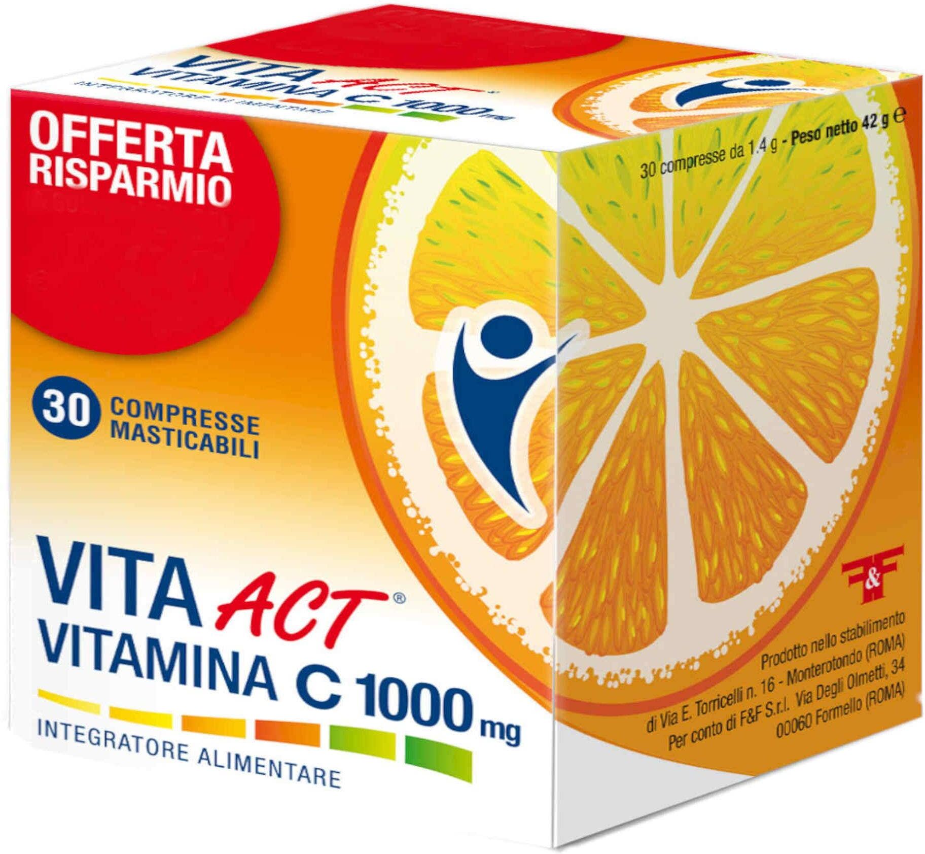 LINEA ACT Vita Act Vitamina C 30 Compresse 
