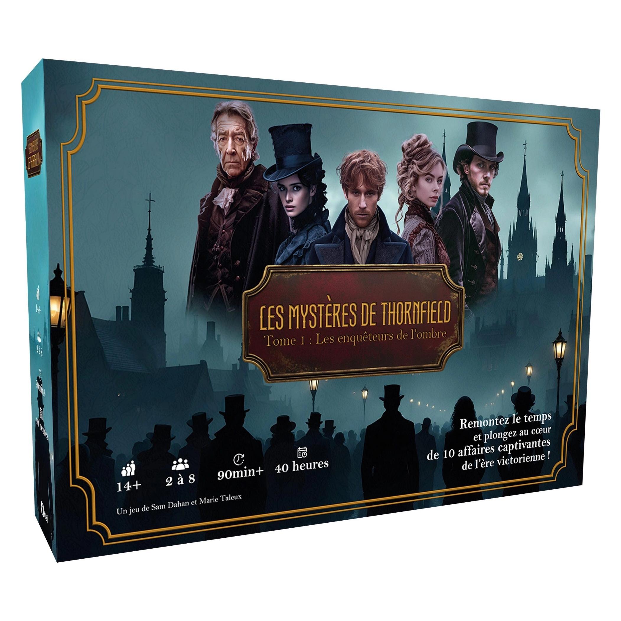 HutoPi Familienspiel Die Geheimnisse von Thornfield: Band 1 (Französisch, 2 - 8 Spieler) (THORNFIELD)