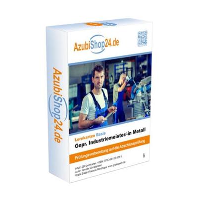 Lernkarten Geprüfter Industriemeister Metall, Nonbook von Jennifer Christiansen, Princoso, 978-3-96159-923-3