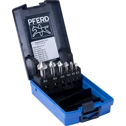 PFERD TOOLS HSS-Kegelsenker-Set 6-tlg. DIN 335 C 90° - 25202154