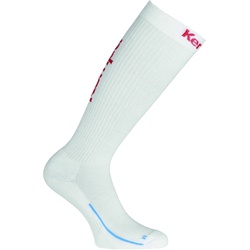Kempa Socken Lang Weiß/rot 31-35
