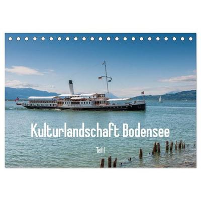 Kulturlandschaft Bodensee - Teil I (Tischkalender 2027 DIN A5 quer), CALVENDO Monatskalender