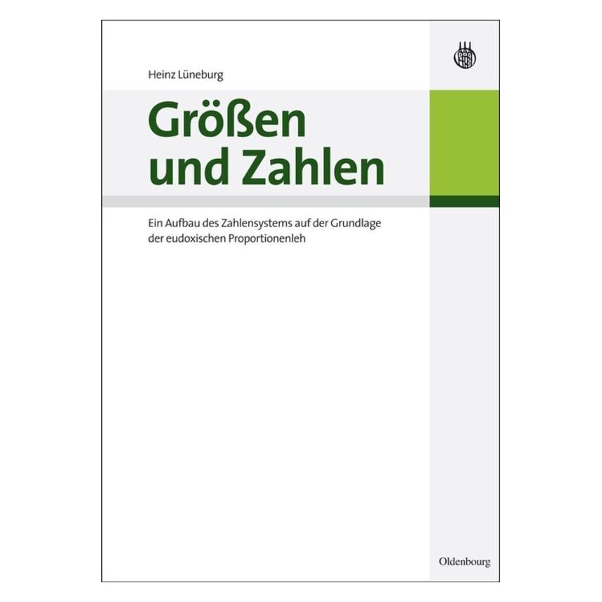 De Gruyter Grössen und Zahlen (Deutsch, Hardcover, Heinz Lüneburg) (7202423)