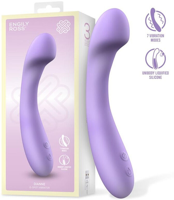Engily Ross Vibromasseur Diannestimulation point G et 7 modes de vibration