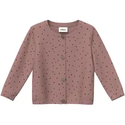 s.Oliver Strickjacke Punkte, rosa, 62