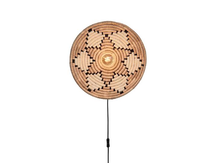 Applique herbe de mer naturel ø45cm