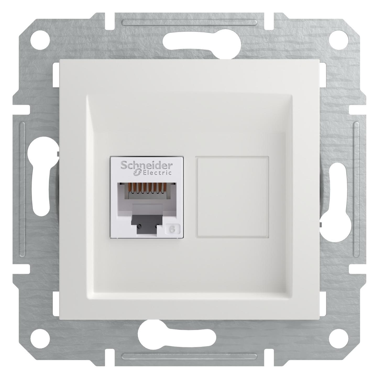 Schneider Electric RJ45-Datendose Asfora Weiss (RAL 9003) EPH4770121D (EPH4770121D)