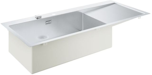 Grohe Spülbecken 31581SD1 116x52cm, Edelstahl, mit Abtropffläche, lh, links einbaubar