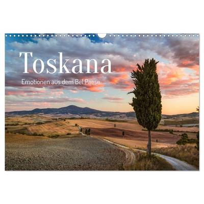 Toskana - Emotionen aus dem Bel Paese (Wandkalender 2026 DIN A3 quer), CALVENDO Monatskalender