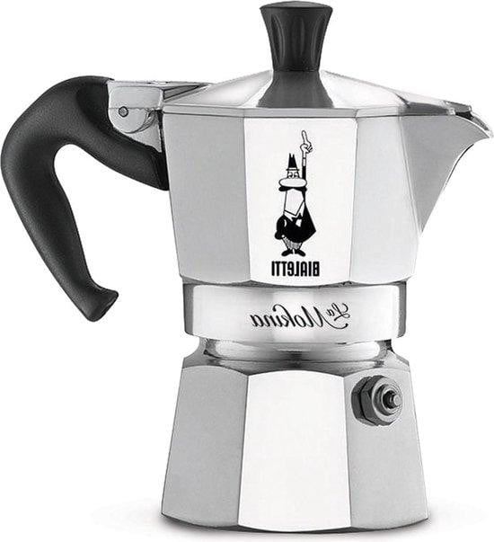 Bialetti Koffiezetapparaat voor 1/2 kopje zwarte koffie
