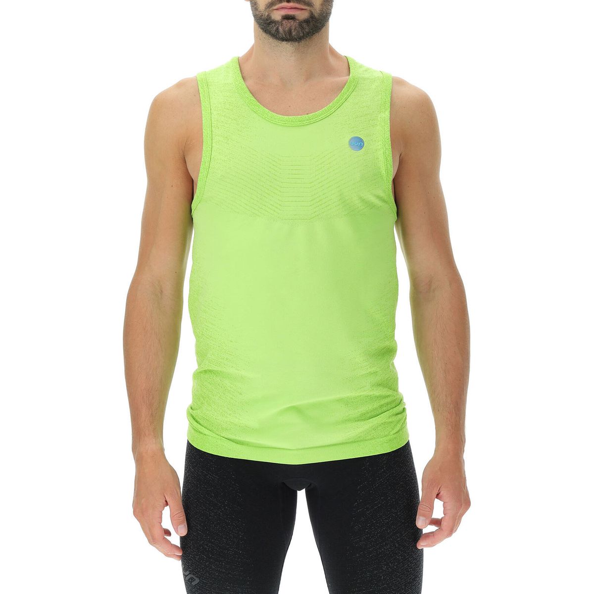 Uyn MAN Running Exceleration OW Sleeveless lime/sulphur spring (E766) M O102346-E766-M