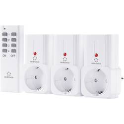 Renkforce Steckdosen-Set 4teilig Innenbereich 3680 W 1208454
