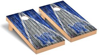 Skip's Garage Memphis Tigers 2x4 Pro Cornhole Boards - V6