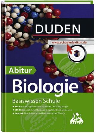 Wilfried Probst - Duden. Basiswissen Schule. Biologie Abitur - Preis vom 11.10.2026 03:10:56 h