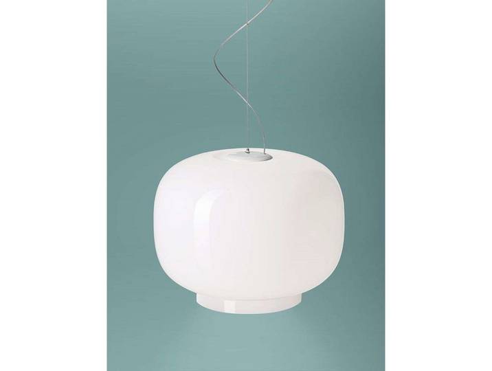 Chouchin 1 Suspension White - Foscarini - Salle à manger - Verre