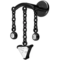 Titan Labret mit Push Fit WINDSPIEL