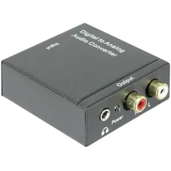 Dynavox DK-201, Audio Adapter, Schwarz, Grau