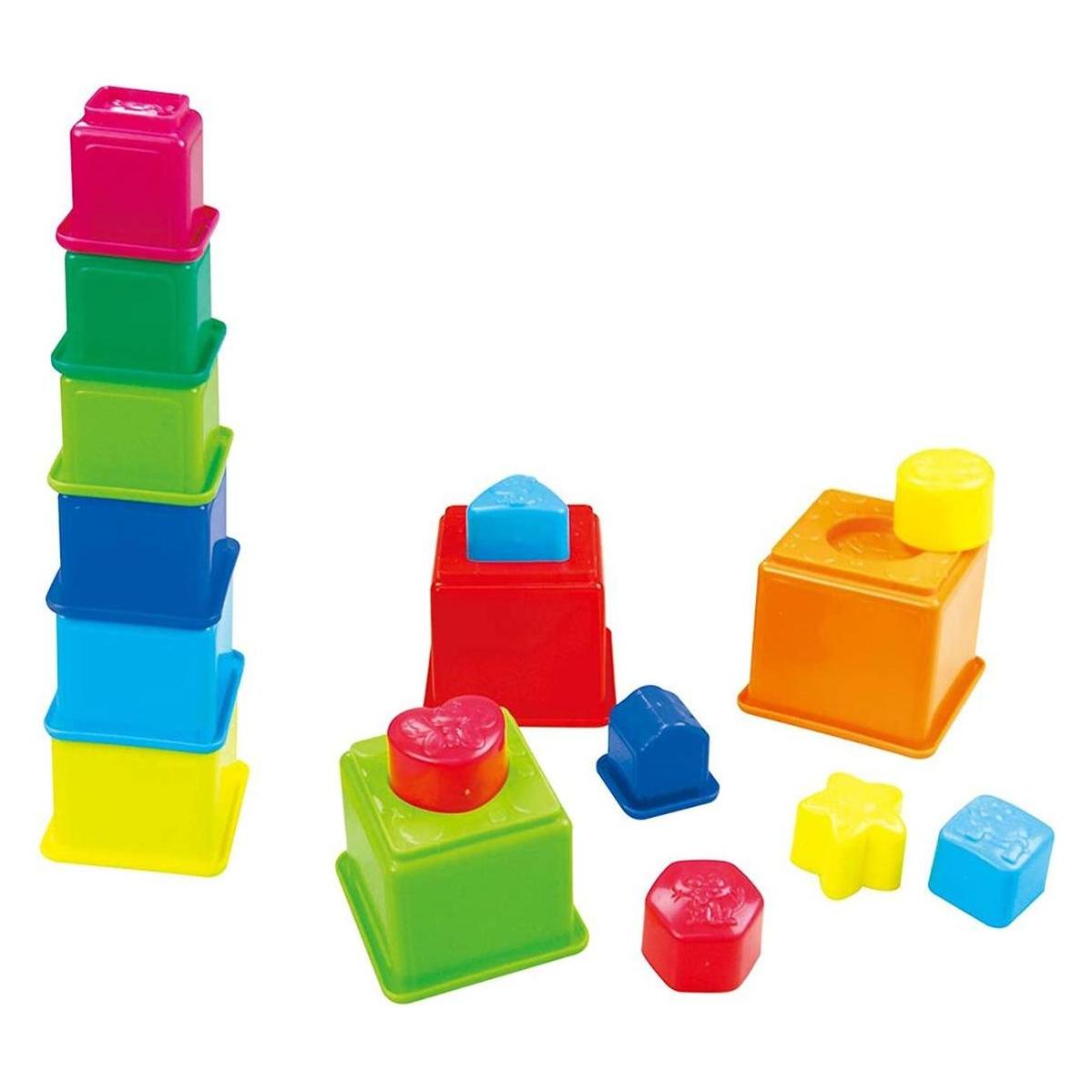 PlayGo Sorteer en Leer Stapelblokken (19638741)